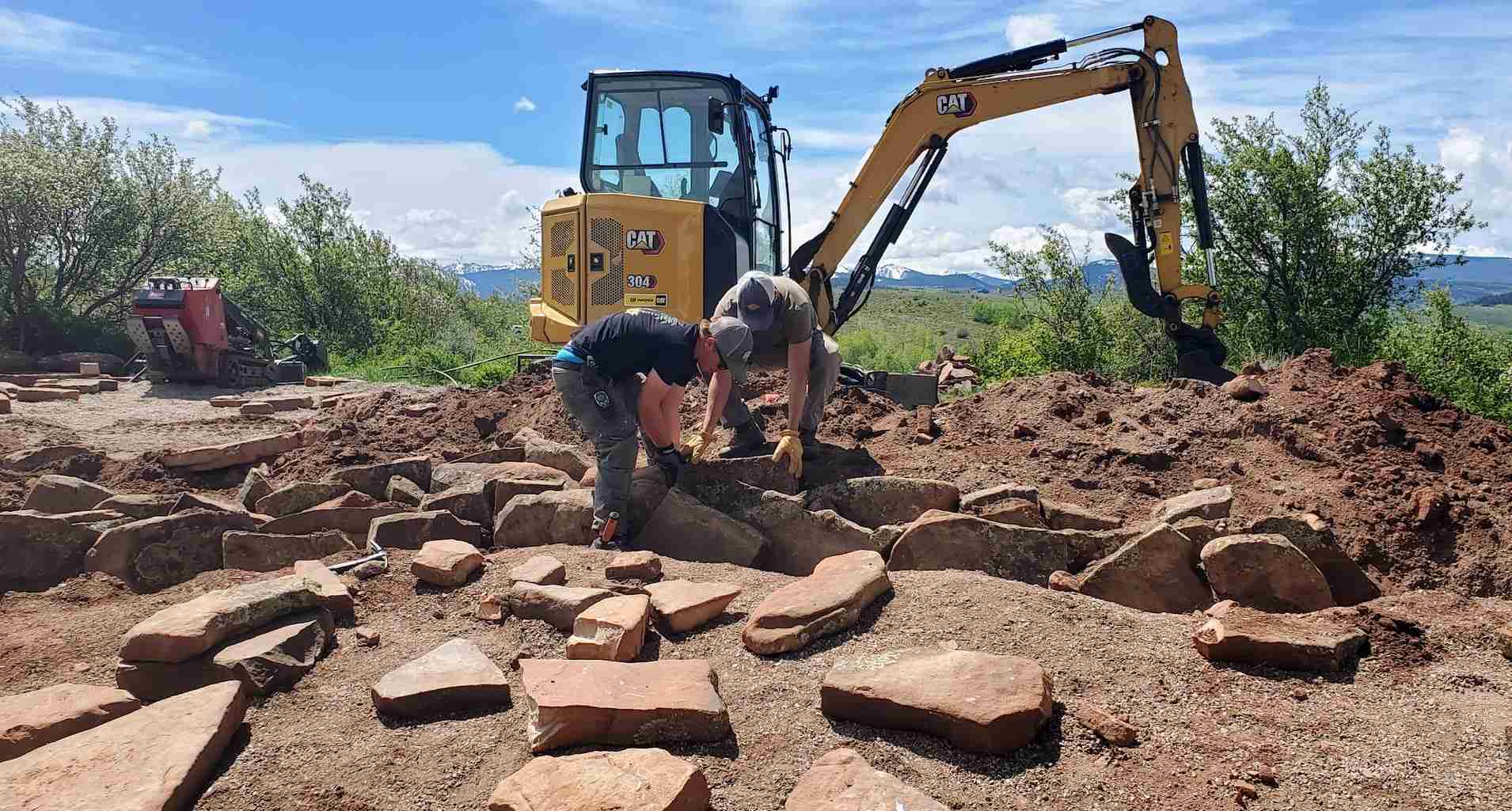 Vail Colorado Landscape Construction and Management with stone